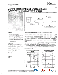 Datasheet OP266A manufacturer OPTEK