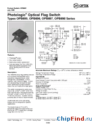 Datasheet OPB695B manufacturer OPTEK