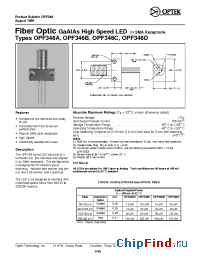 Datasheet OPF346A manufacturer OPTEK