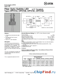 Datasheet OPF372A manufacturer OPTEK