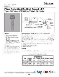 Datasheet OPF390C manufacturer OPTEK
