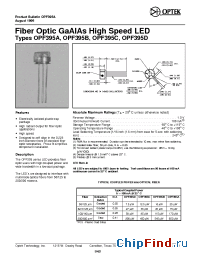 Datasheet OPF395A manufacturer OPTEK