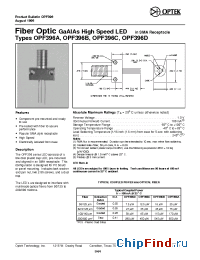 Datasheet OPF396D manufacturer OPTEK