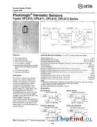 Datasheet OPL810-OC manufacturer OPTEK