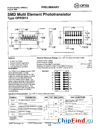 Datasheet OPR5013L manufacturer OPTEK
