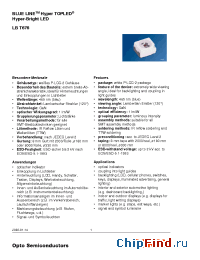 Datasheet LBT676-J2K2-1 manufacturer OSRAM