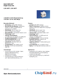 Datasheet LOGA671 manufacturer OSRAM