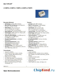Datasheet LOM670-H2J2-24 manufacturer OSRAM