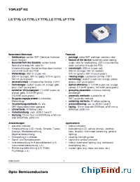 Datasheet LOT770-J1K1-24 manufacturer OSRAM