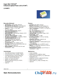 Datasheet LWM67C-S1T1-3C5D manufacturer OSRAM