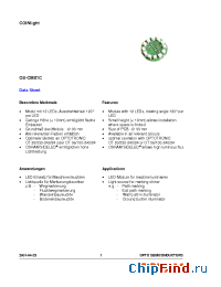 Datasheet OS-CM01C-B manufacturer OSRAM