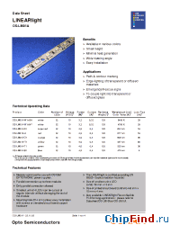 Datasheet OS-LM01A-Y1 manufacturer OSRAM