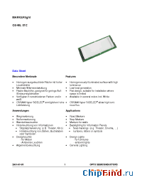 Datasheet OS-ML01C-W manufacturer OSRAM