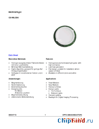 Datasheet OS-ML03A-A manufacturer OSRAM