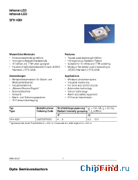 Datasheet SFH4281 manufacturer OSRAM