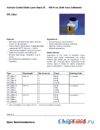 Datasheet SPLEB94-L manufacturer OSRAM