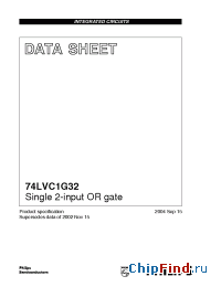 Datasheet 74LVC1G32GW manufacturer Panasonic