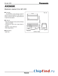 Datasheet AN39 manufacturer Panasonic