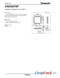 Datasheet AN5395FBP manufacturer Panasonic