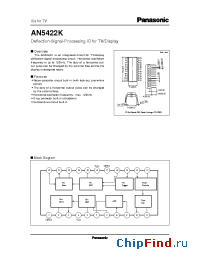 Datasheet AN5422K manufacturer Panasonic
