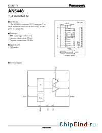 Datasheet AN5448 manufacturer Panasonic