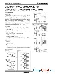 Datasheet CNC7C502 manufacturer Panasonic