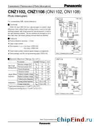 Datasheet CNZ1102 manufacturer Panasonic