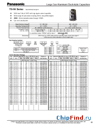 Datasheet ECOS1AA103AA manufacturer Panasonic