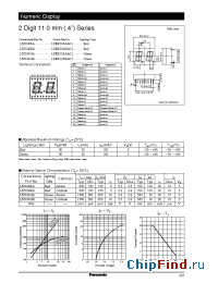 Datasheet LNM224AA01 manufacturer Panasonic