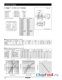 Datasheet LNM424KA01 manufacturer Panasonic
