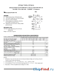 Datasheet CP3010 manufacturer Pan Jit