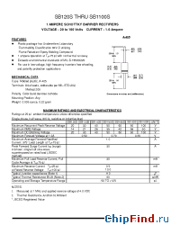 Datasheet SB180S manufacturer Pan Jit