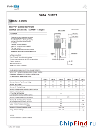 Datasheet SB630 manufacturer Pan Jit