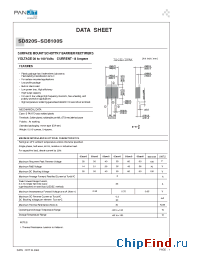 Datasheet SD8100S manufacturer Pan Jit