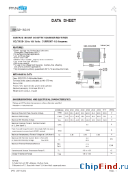 Datasheet SK52 manufacturer Pan Jit