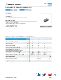 Datasheet SS0520 manufacturer Pan Jit