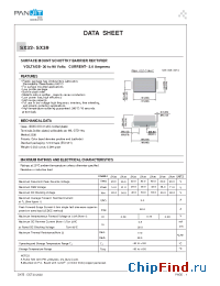 Datasheet SX32 manufacturer Pan Jit