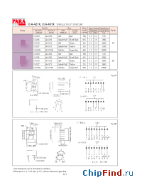 Datasheet A-421 manufacturer Para Light