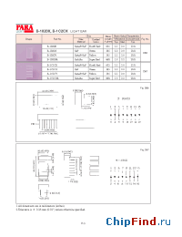 Datasheet B-1020 manufacturer Para Light
