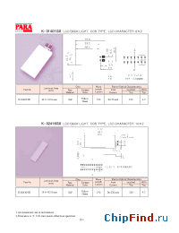 Datasheet K-02416G manufacturer Para Light
