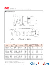 Datasheet L-110LPG1C-TR manufacturer Para Light