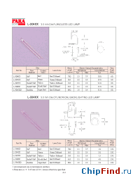 Datasheet L-304LRC manufacturer Para Light