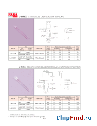 Datasheet L-407SRSGW manufacturer Para Light