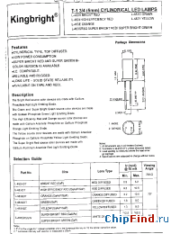 Datasheet L-483SRSGWDMP0.2075 manufacturer Para Light