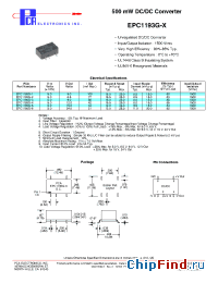 Datasheet EPC1193G-1 manufacturer PCA