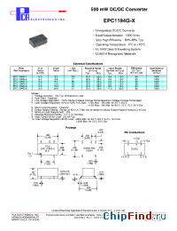 Datasheet EPC1194G-2 manufacturer PCA
