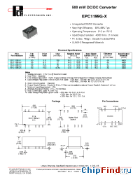 Datasheet EPC1199G-3 manufacturer PCA