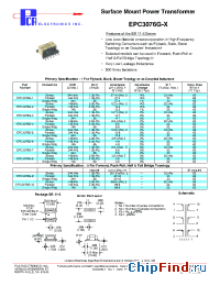 Datasheet EPC3076G-1 manufacturer PCA