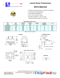 Datasheet EPC3108G-85 manufacturer PCA