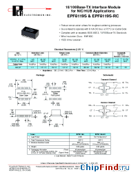 Datasheet EPF8119S-RC manufacturer PCA